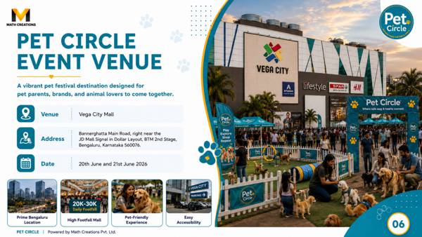 Slide 6 — Pet Circle Event Venue