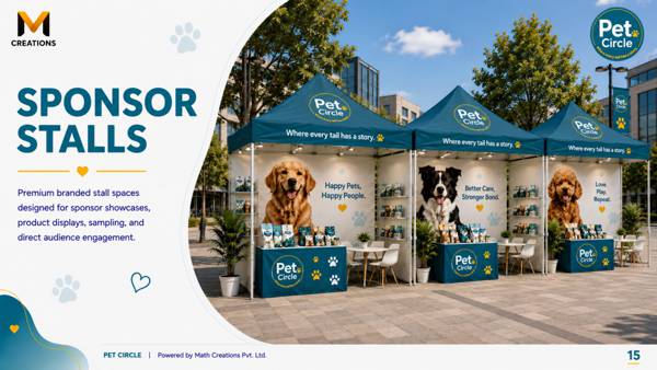 Slide 15 — Sponsor Stalls